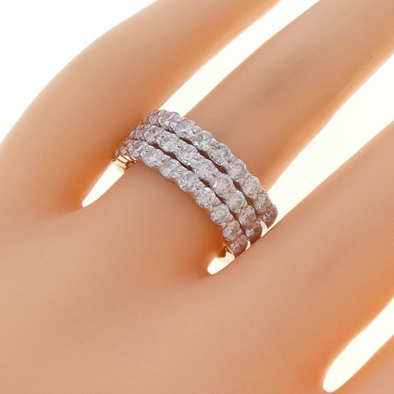 PT900 ダイヤモンド リング 2.10CT