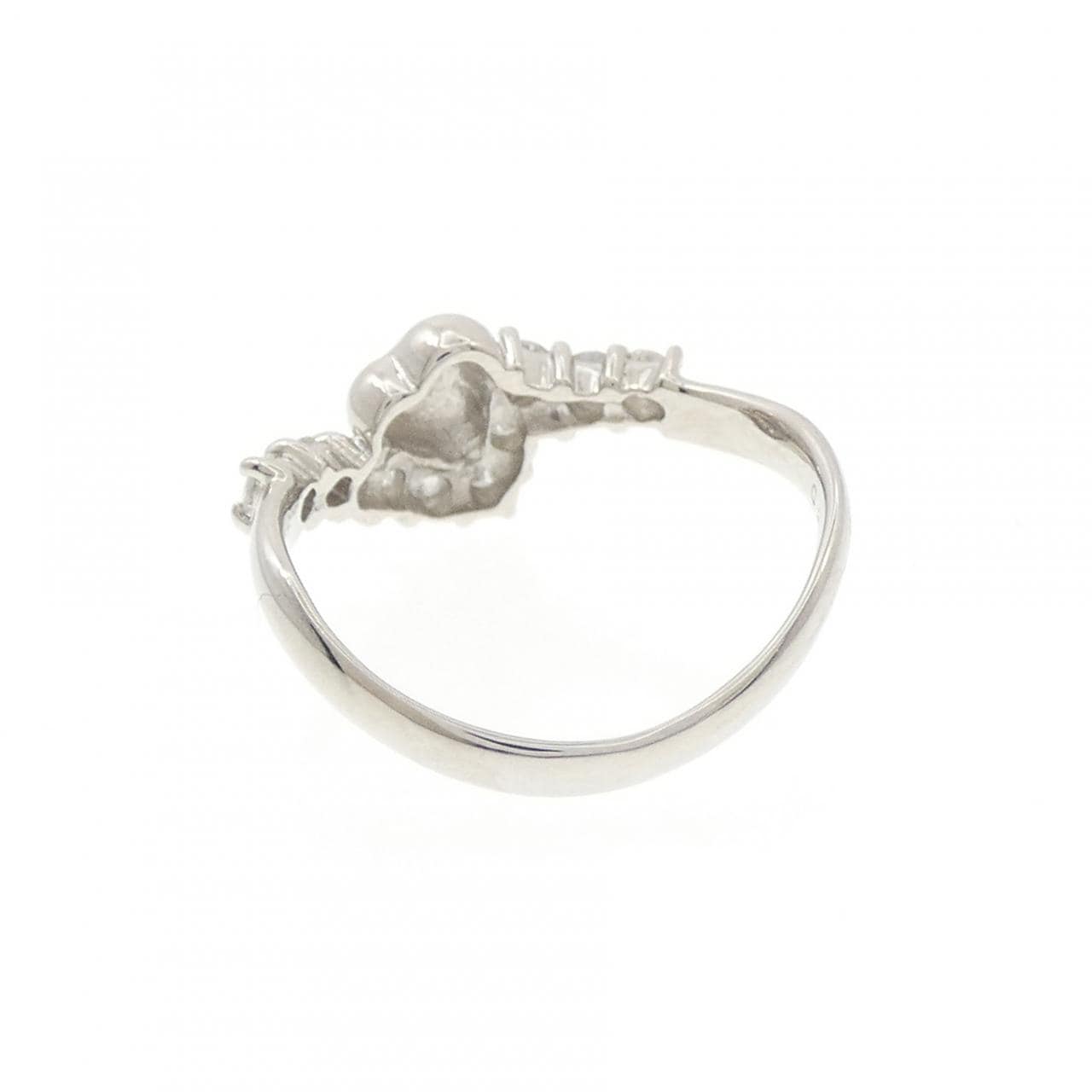 PT900 ハート ダイヤモンド リング 0.30CT