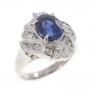 PT900 サファイヤ リング 2.00CT