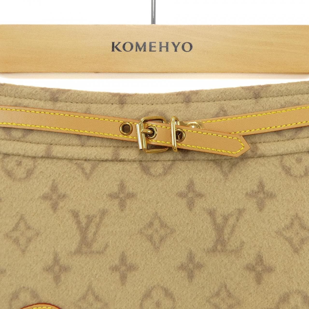 ルイヴィトン LOUIS VUITTON プレッピーダブルフェイスAラインスカート FNSK32QS3 スカート