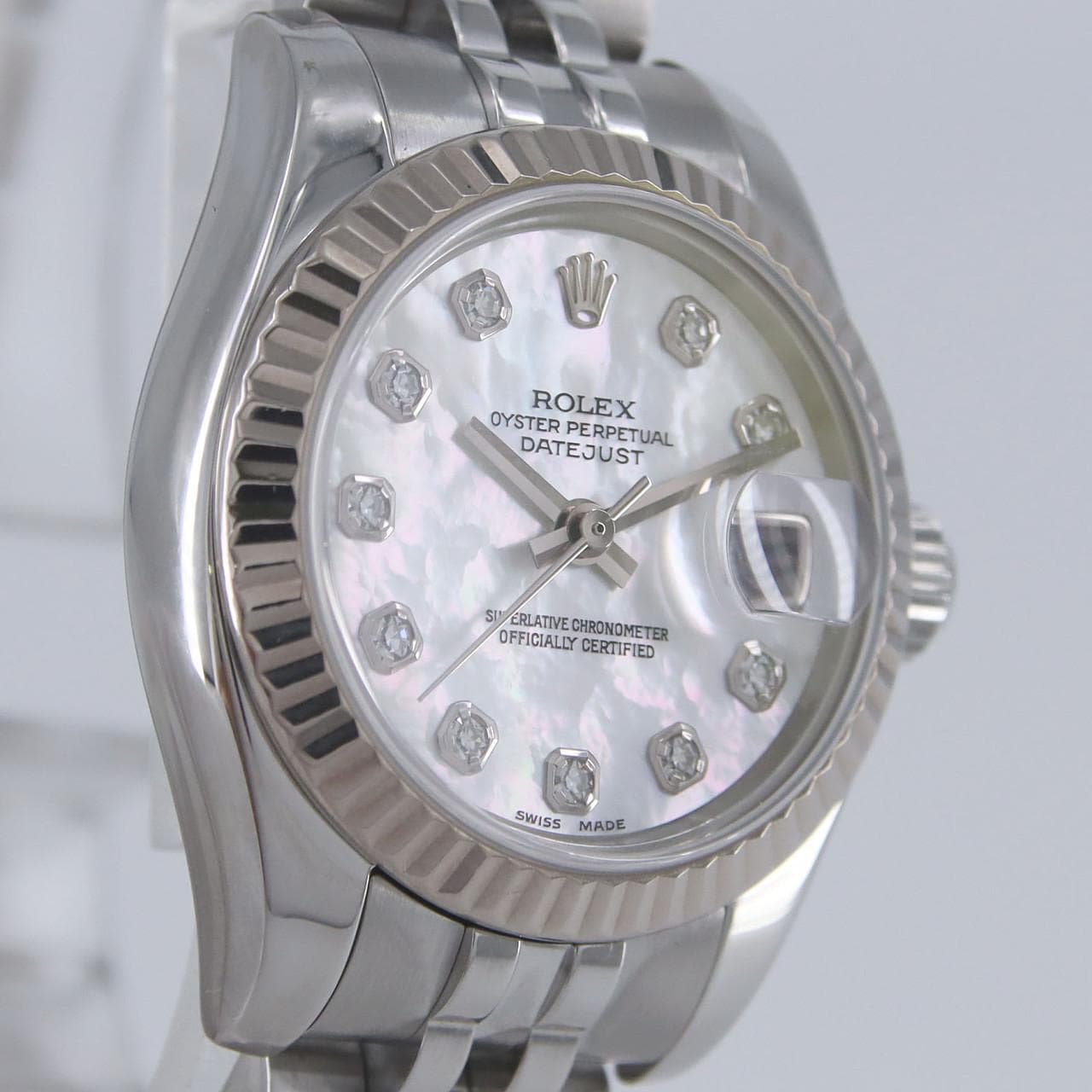 ROLEX Datejust 179174NG SSxWG自動上弦D 編號