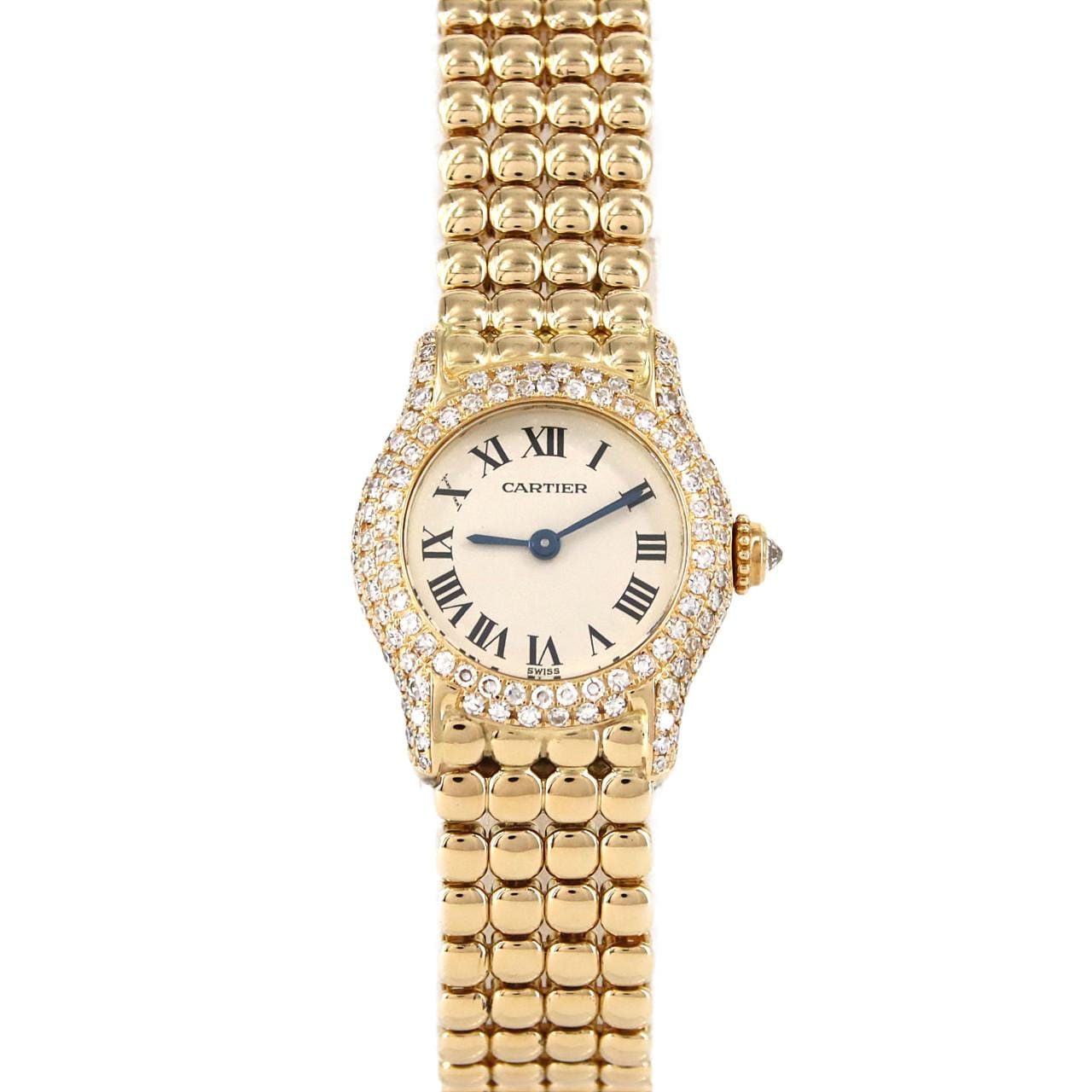 Cartier Victoria SM YG/3D WB4007P2 YG石英
