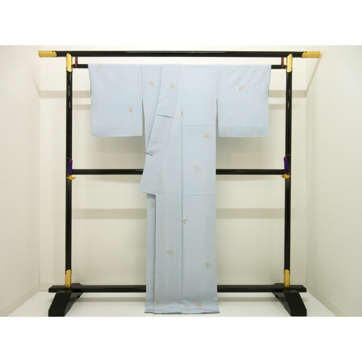 小紋　友禅金彩加工