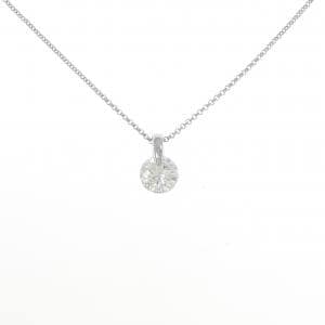 PT900/PT850 ソリティア ダイヤモンド ネックレス 1.00CT