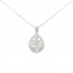 PT900/PT850 ダイヤモンド ネックレス 0.80CT