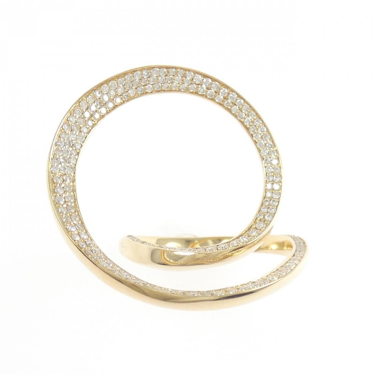 K18YG ダイヤモンド リング 0.60CT