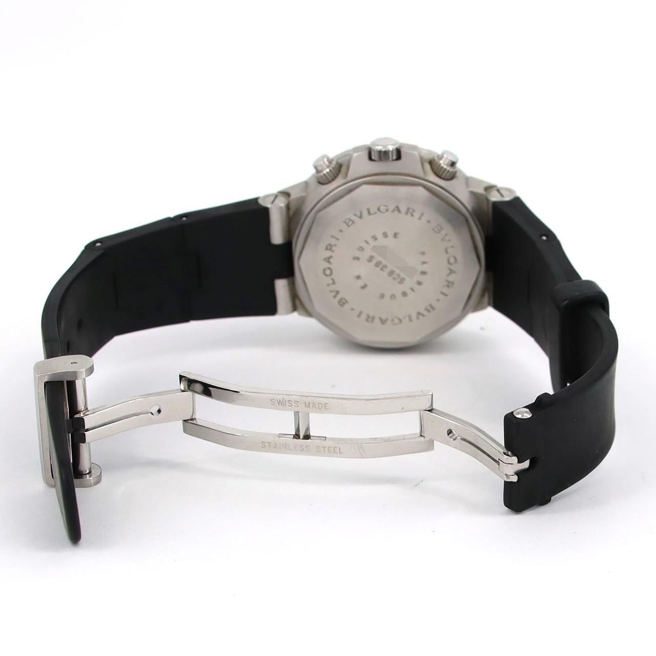 【ノーメンテナンス還元価格】ブルガリ スクーバクロノ SCB38S/SCB38SV/AT SS 自動巻