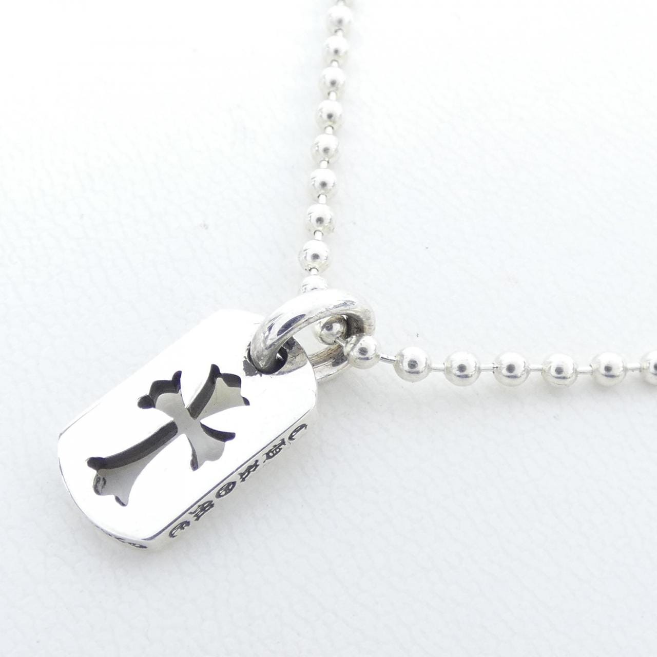 クロムハーツ CHROME HEARTS DOG TG TINY CO CROSS 2030333665SLVXXX001 ペンダント