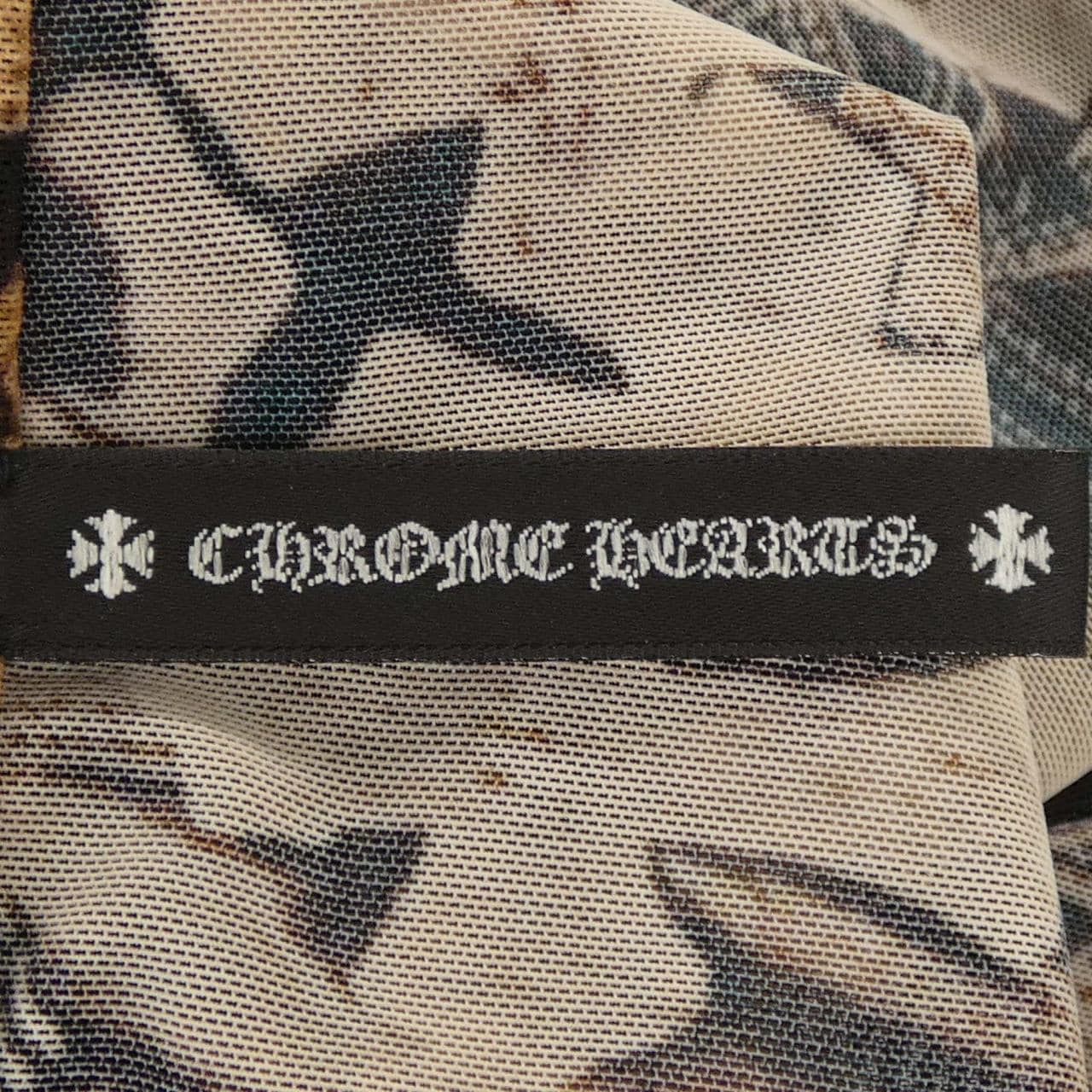 クロムハーツ CHROME HEARTS Cemetery Cross Mesh Lace Flare 401213849******343 パンツ