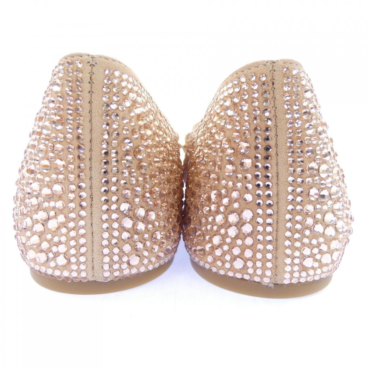 フェラガモ FERRAGAMO VANNA G CR5cm 0785488 フラットシューズ