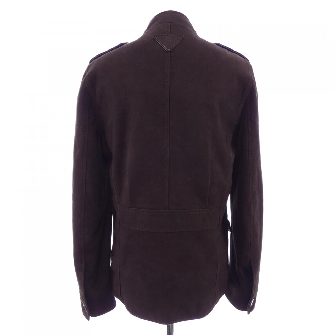 プラダ PRADA スエード ジャケット 58A270 SOOO 1620 レザージャケット