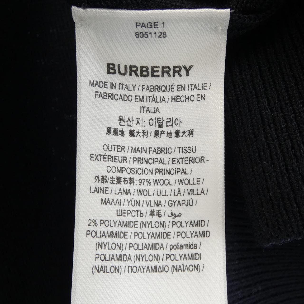 バーバリー BURBERRY 80511281 ニット