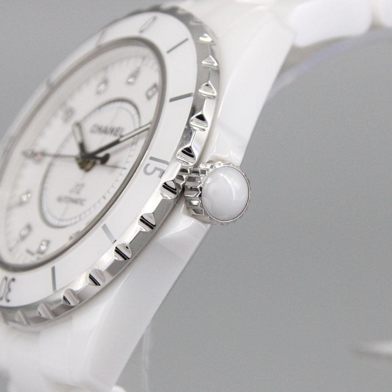 【ノーメンテナンス還元価格】シャネル J12 38mmセラミック･12P H1629 セラミック 自動巻