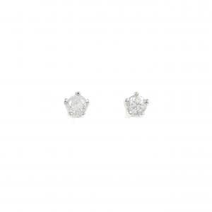 PT900 ダイヤモンド ピアス 0.18CT