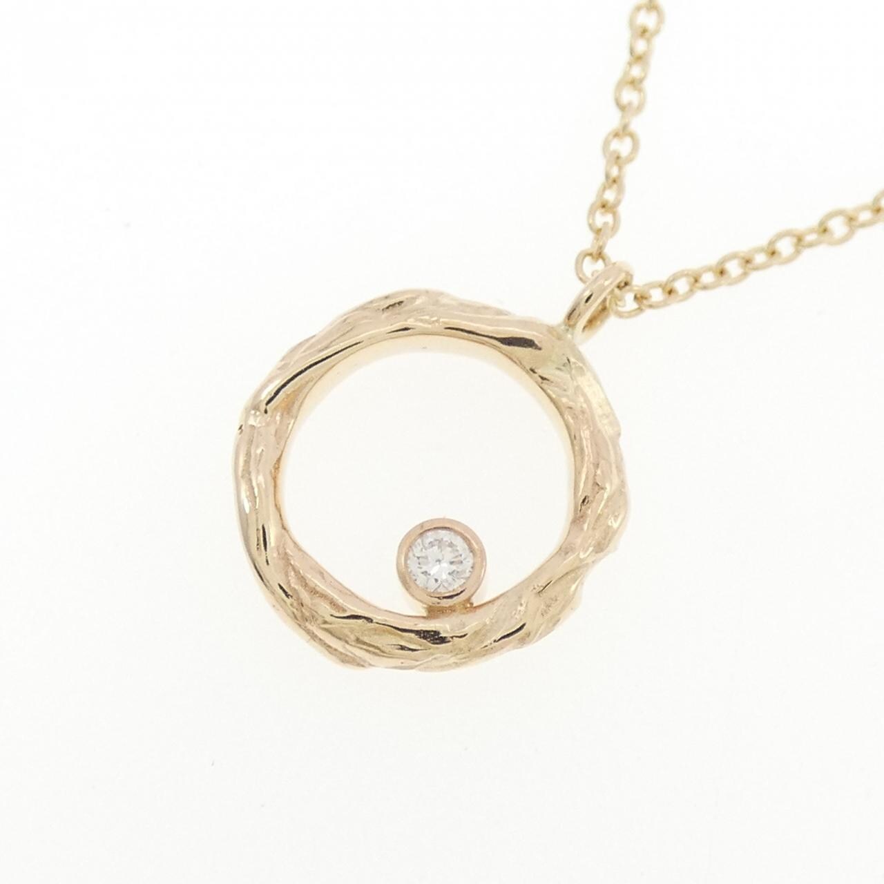 14KYG ダイヤモンド ネックレス