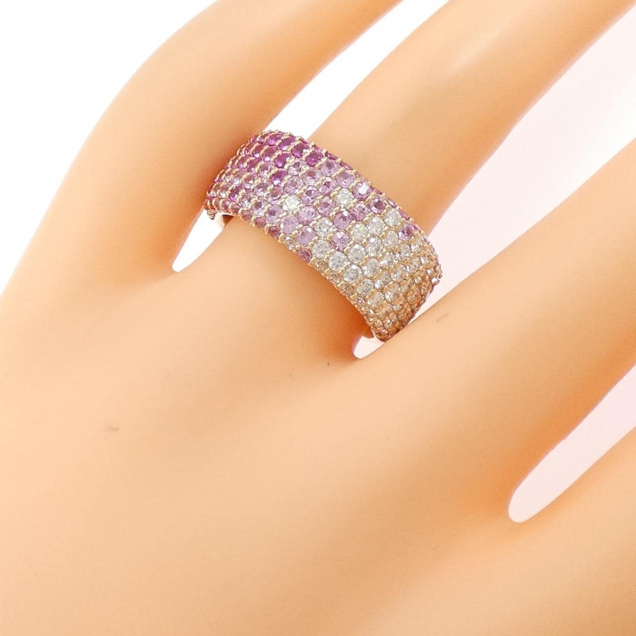 ポンテヴェキオ サファイヤ リング 1.81CT