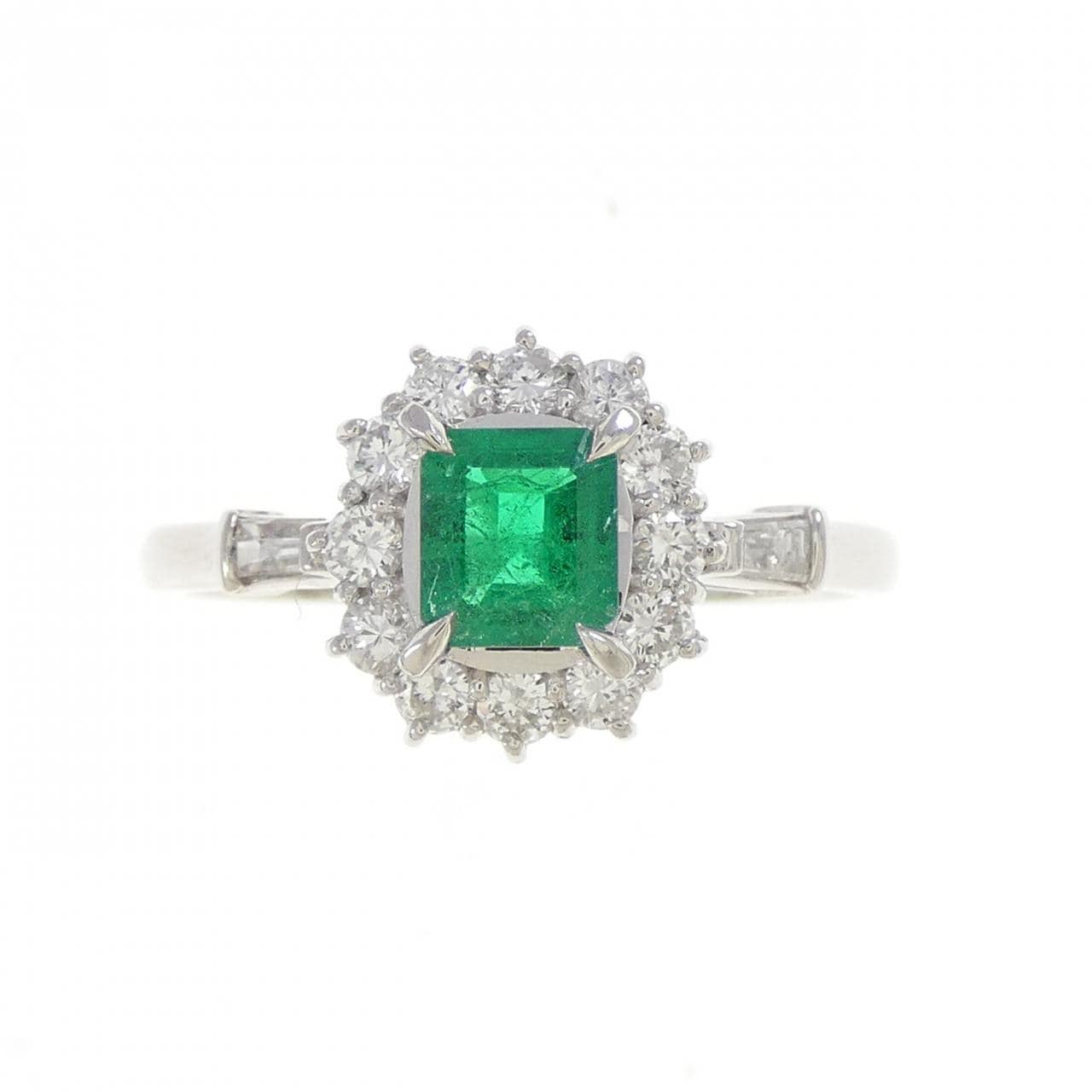PT900 エメラルド リング 0.47CT