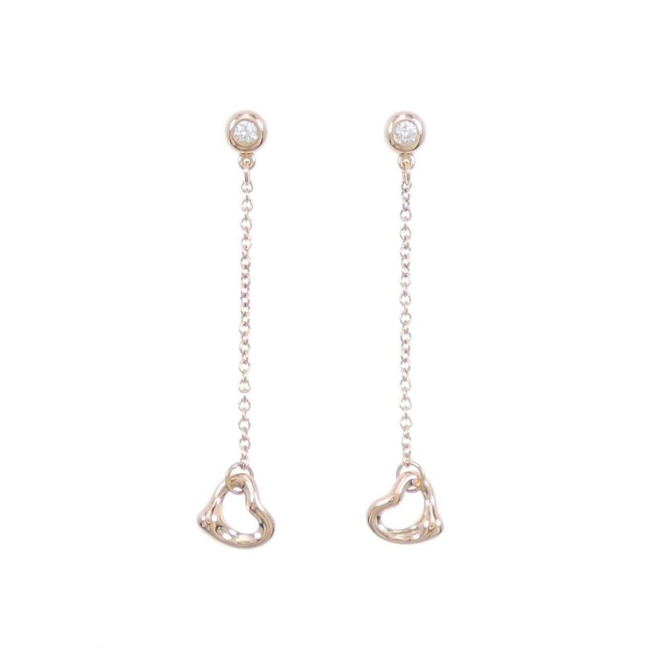 TIFFANY By The Yard open heart earrings