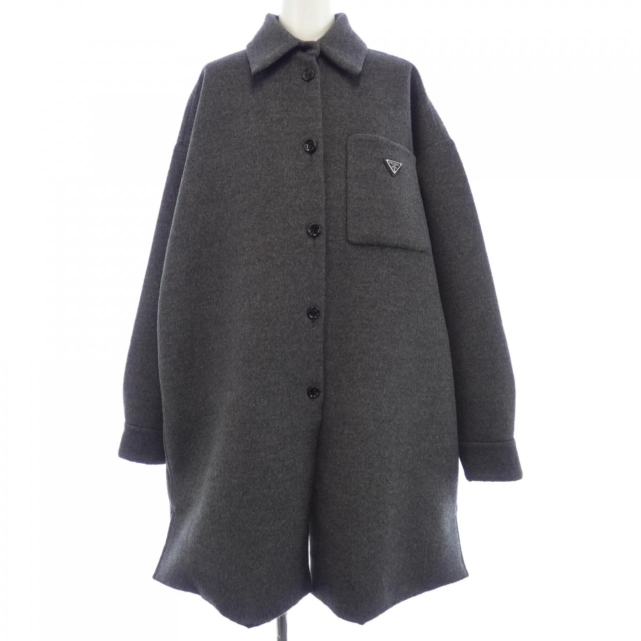 プラダ PRADA トライアングルロゴ P618PZ S222 03H コート