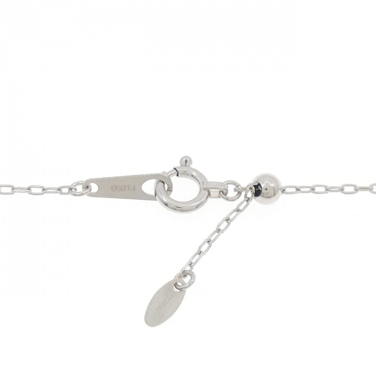 PT900/PT850 エメラルド ネックレス 0.13CT