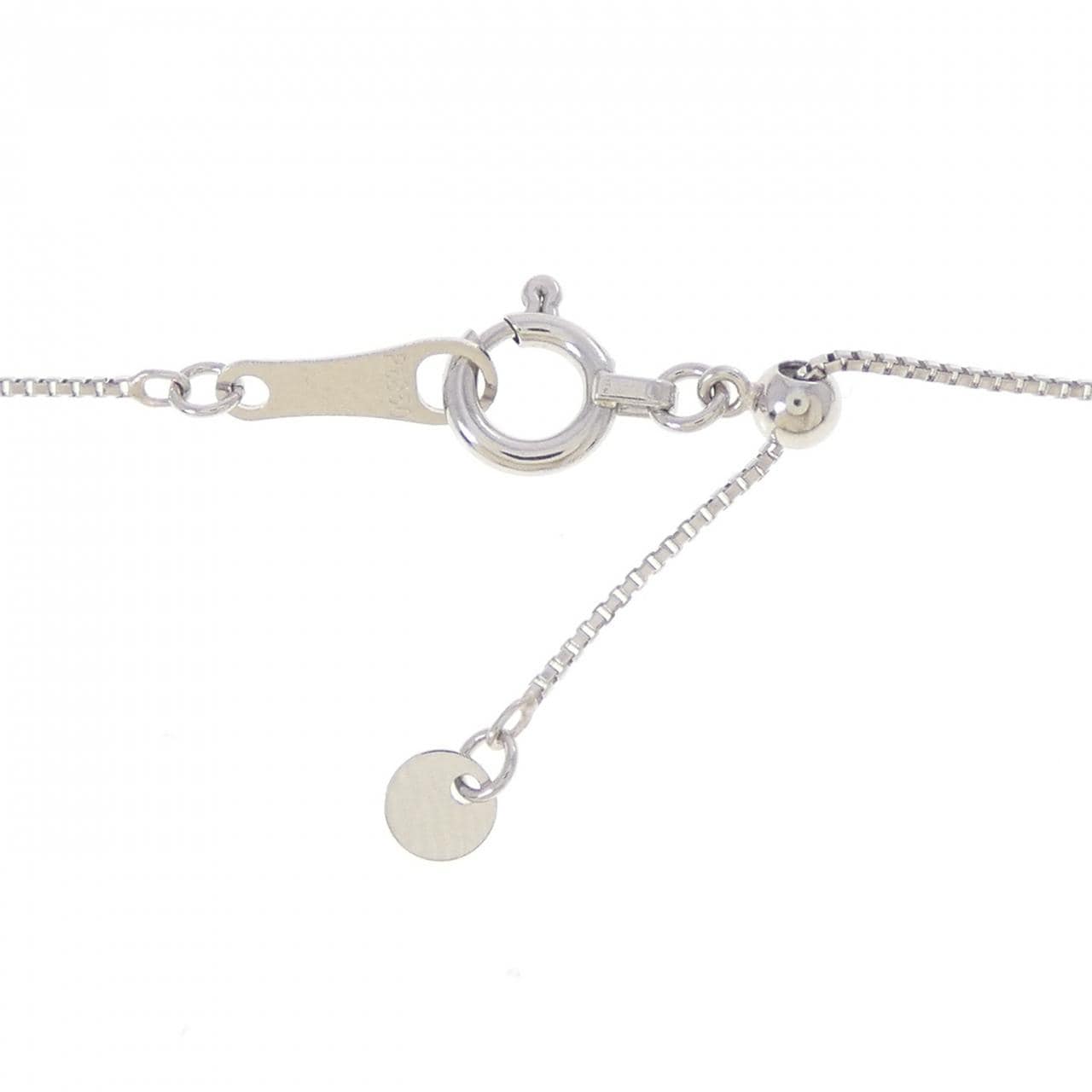 PT950/PT850 ルビー ネックレス 0.38CT
