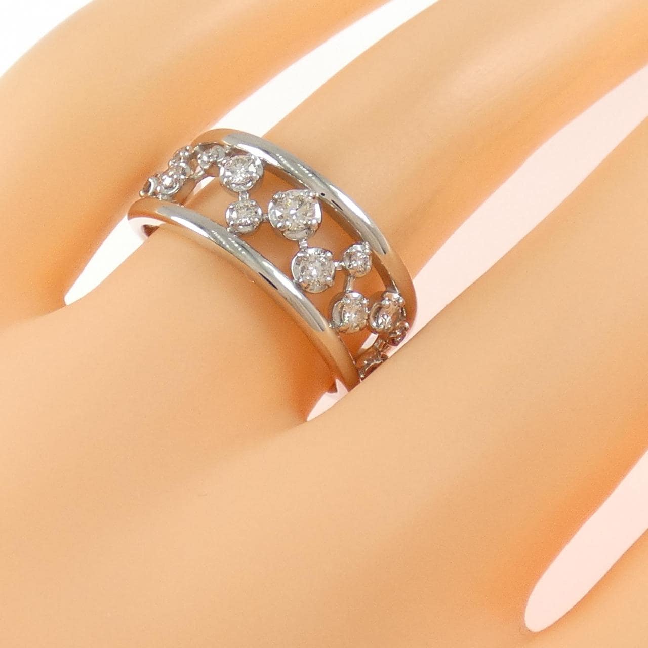 PT900 ダイヤモンド リング 0.35CT