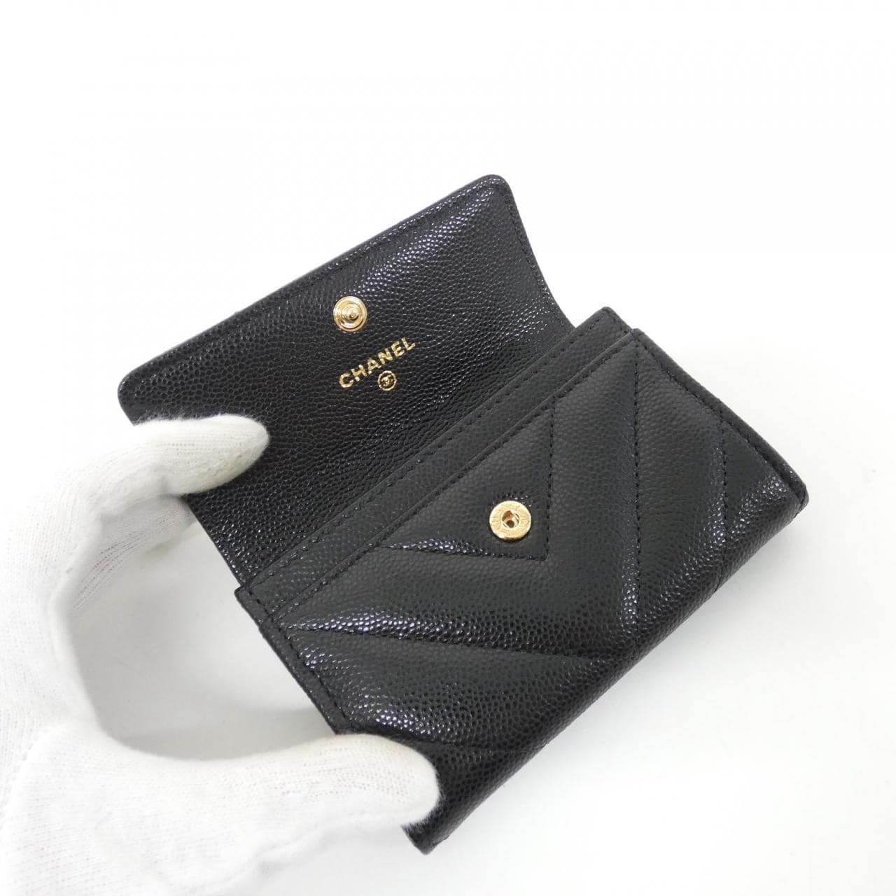 【未使用品】シャネル タイムレスクラシック ライン AP5206 カードケース