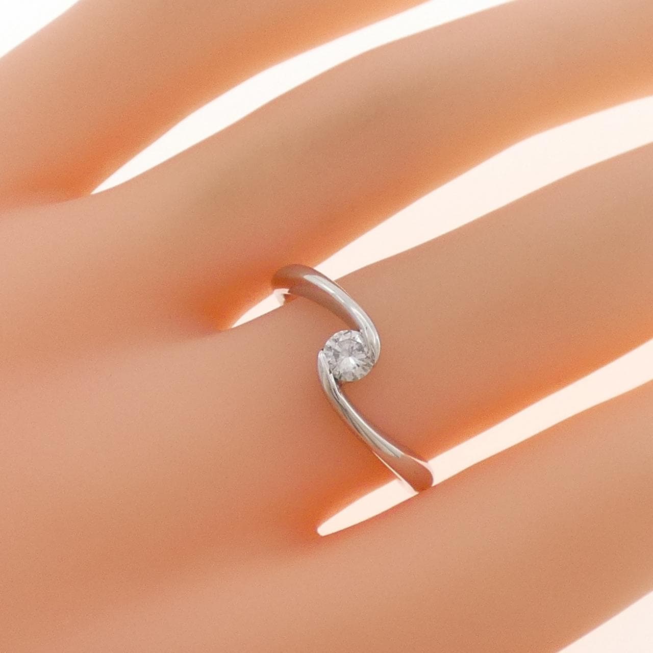 PT900 ダイヤモンド リング 0.20CT