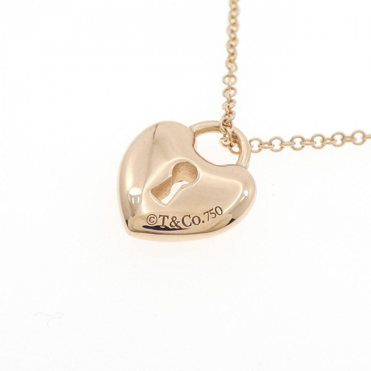 ティファニー ハートロック ミニ ネックレス