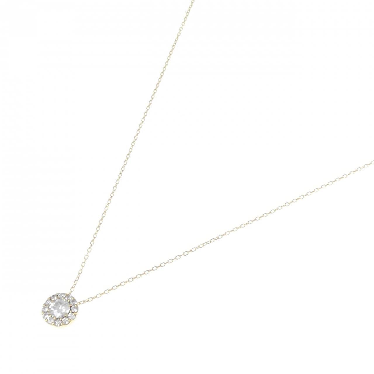 K18YG ダイヤモンド ネックレス 0.303CT
