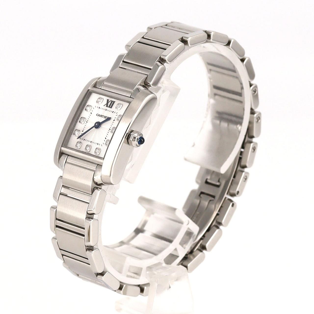 カルティエ タンクフランセーズSM･11P WE110006 SS クォーツ