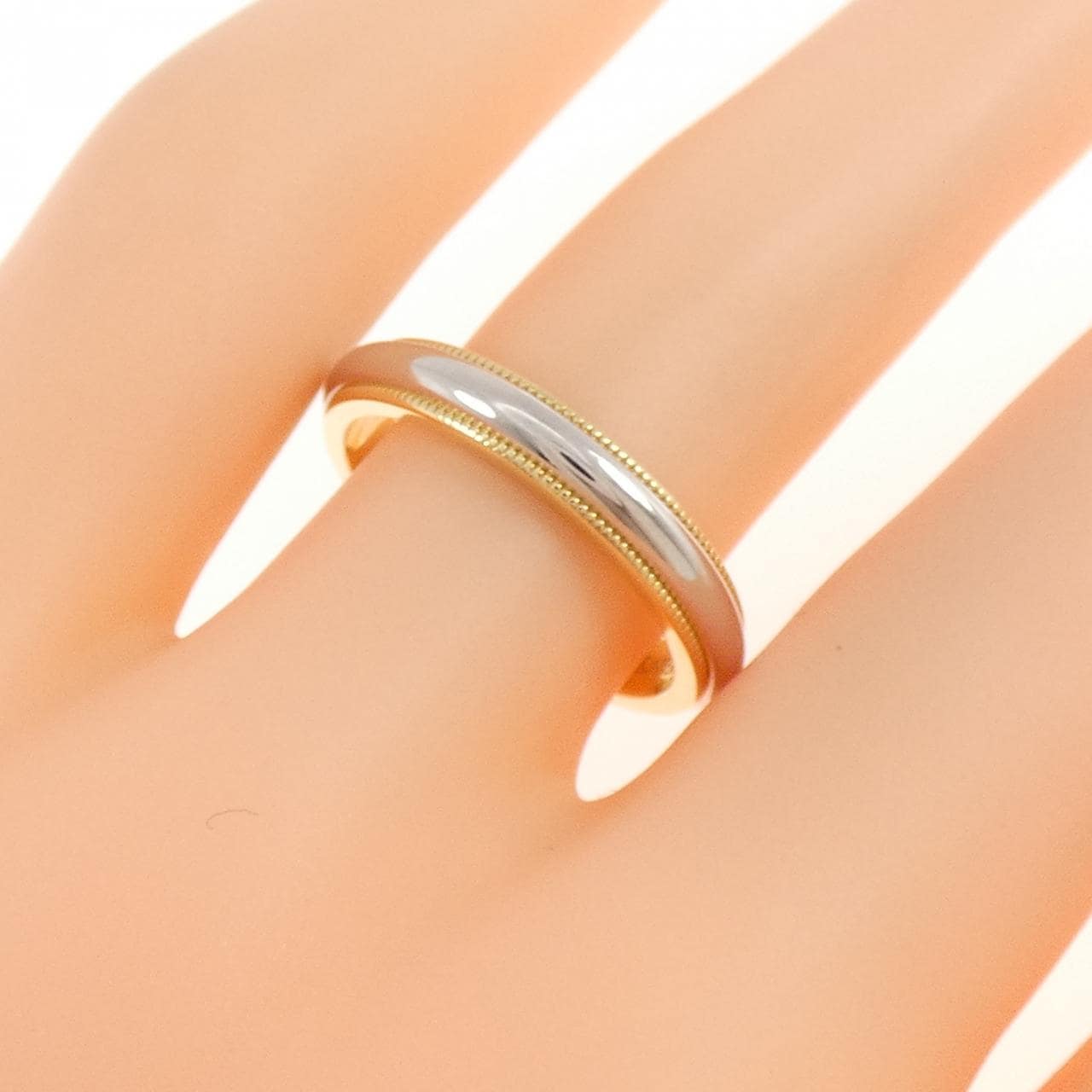 ティファニー ミルグレイン リング