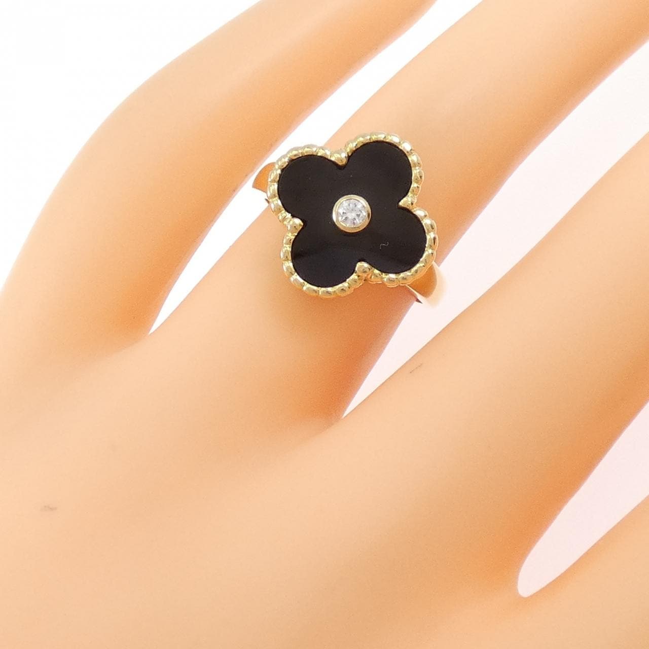 ヴァンクリーフ&アーペル ヴィンテージアルハンブラ リング