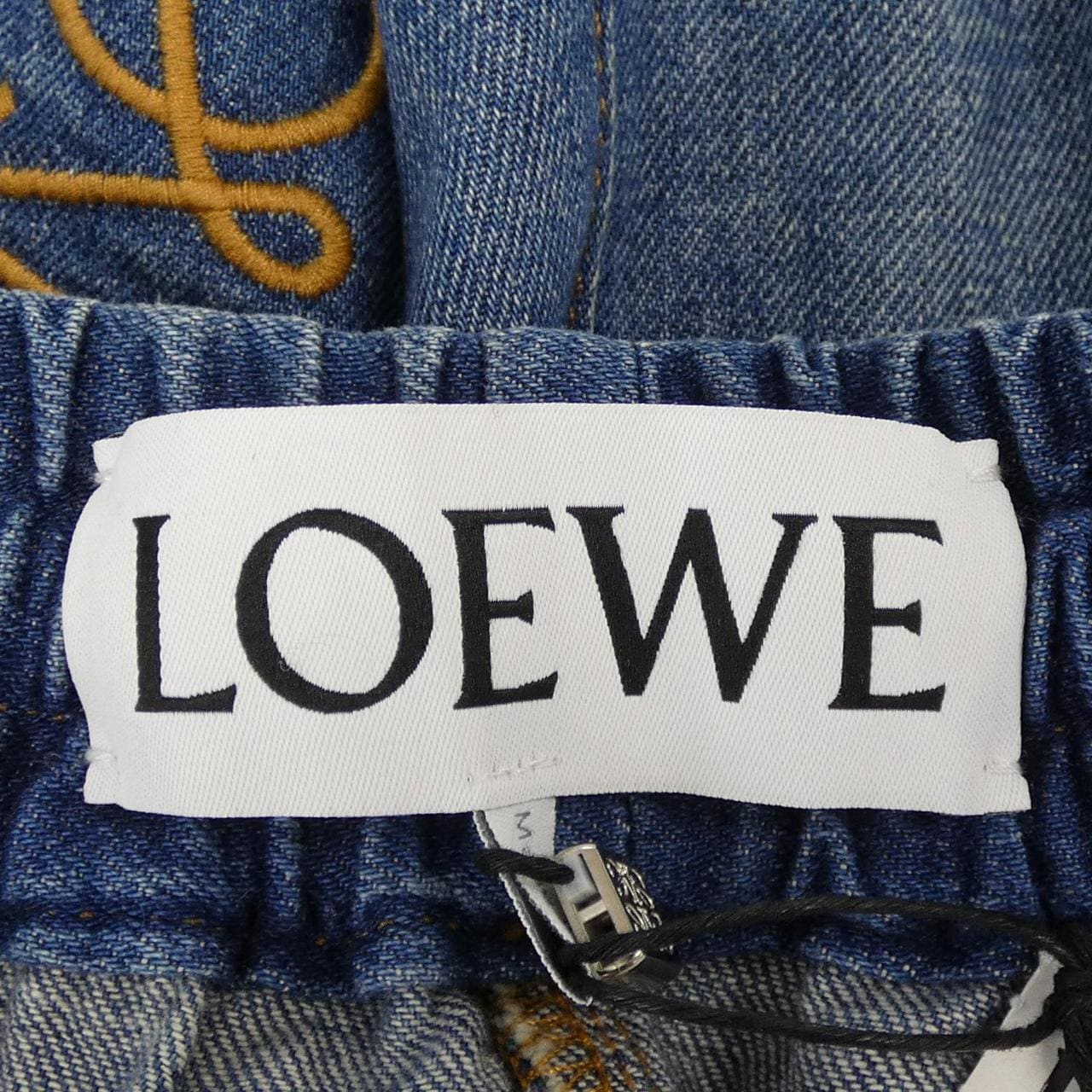 ロエベ LOEWE アナグラム クロップド トラウザーズ S359Y11X41 ジーンズ