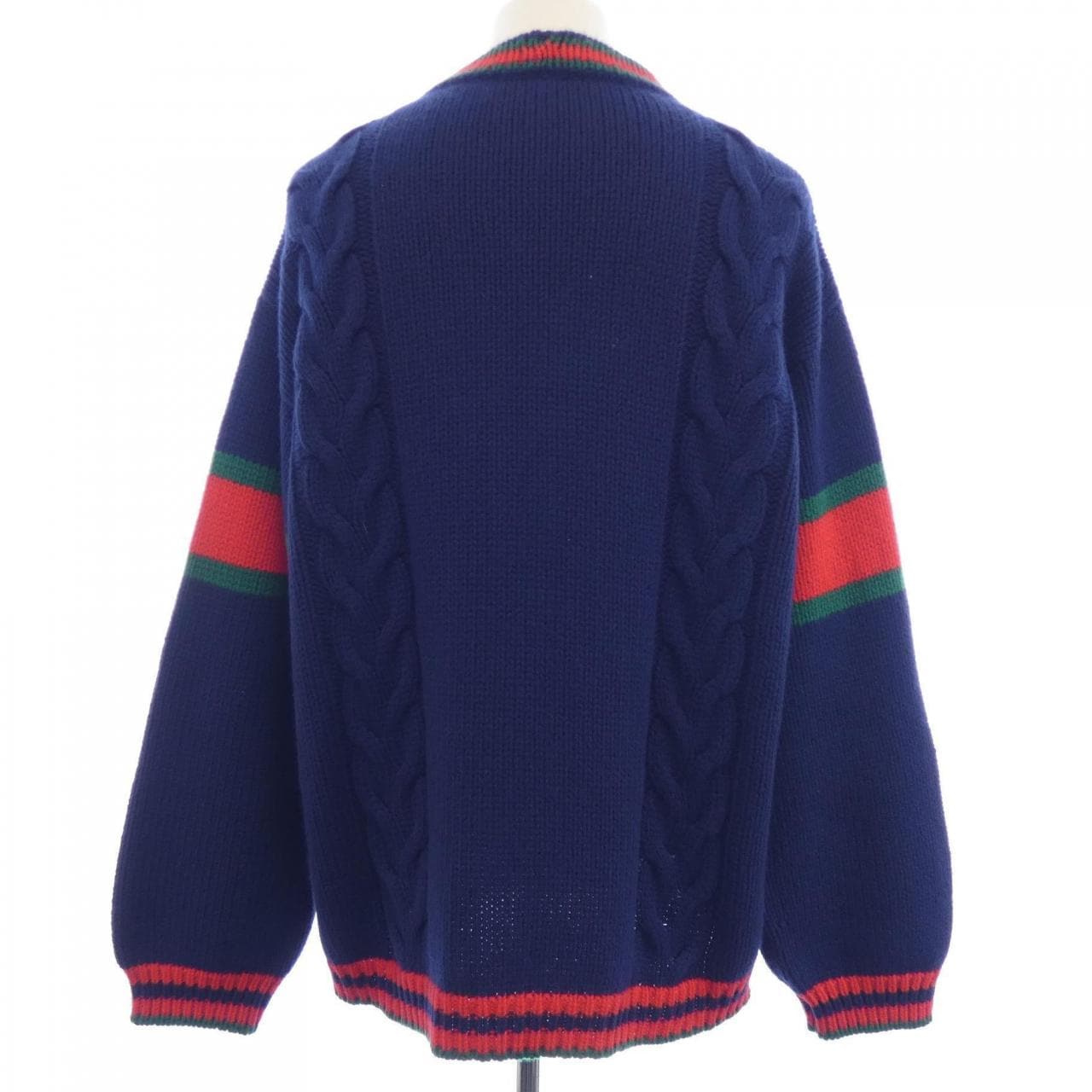 グッチ GUCCI オーバーサイズケーブルニットカーディガン 497037-X1561 カーディガン