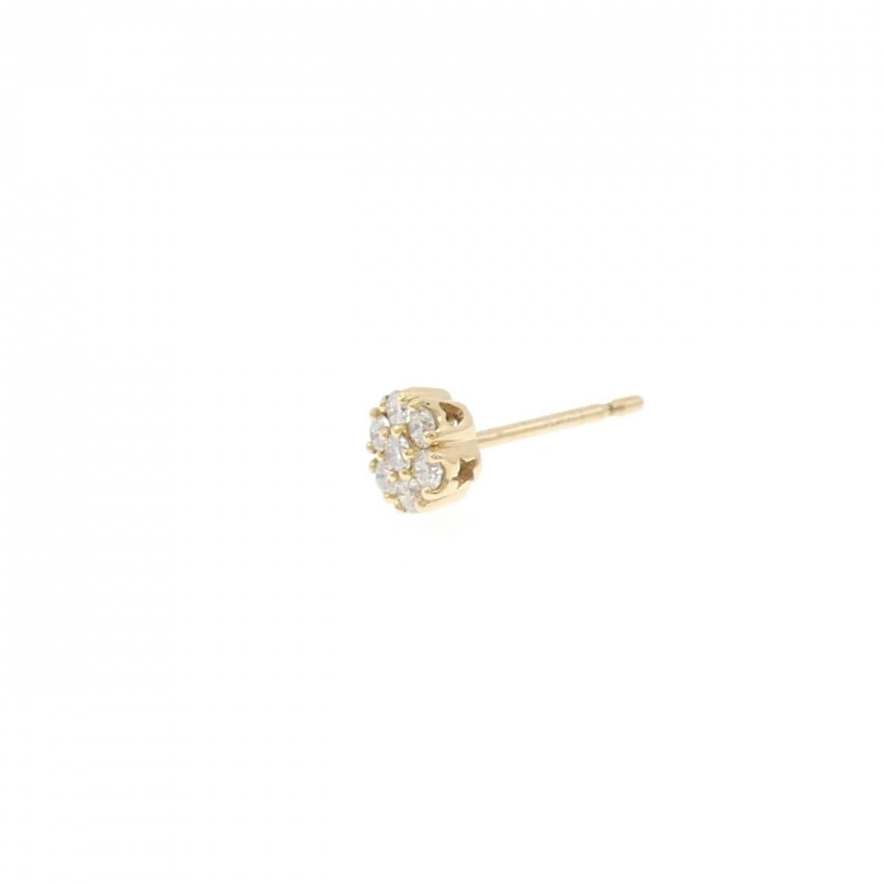 ポンテヴェキオ ダイヤモンド ピアス 0.11CT 片耳