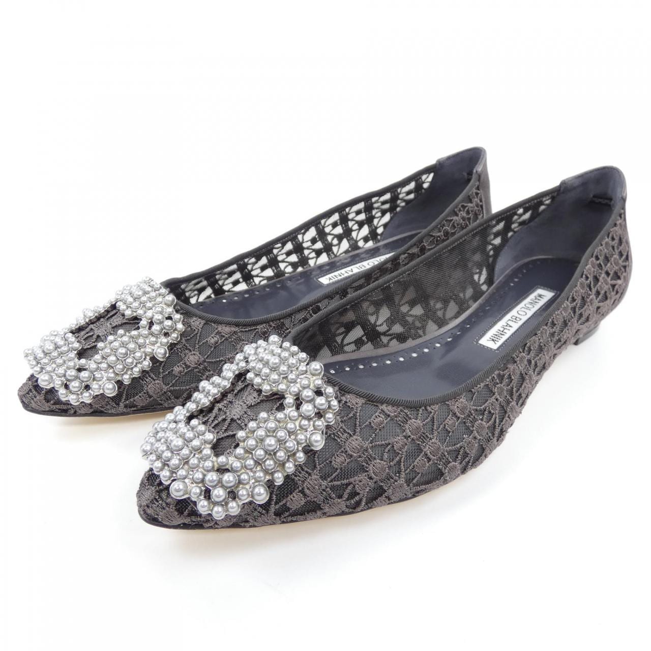 マノロブラニク MANOLO BLAHNIK フラットシューズ