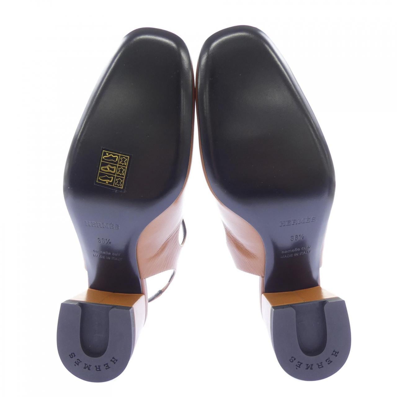 エルメス HERMES ジャッキー50 アピバックル 242041Z パンプス