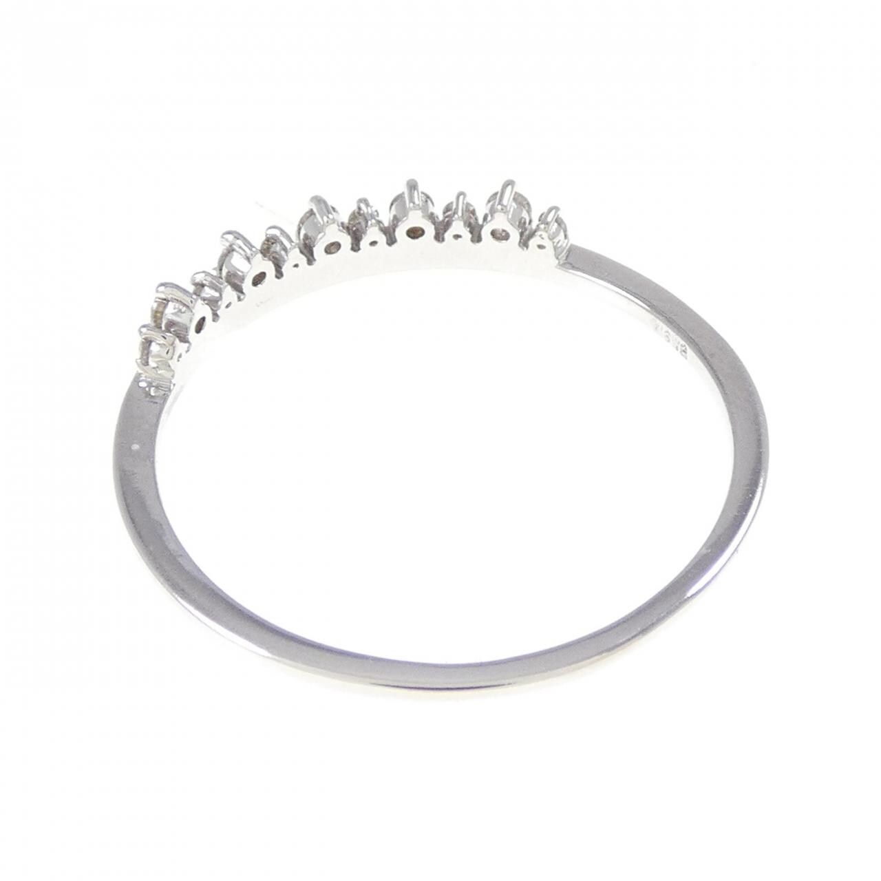K18WG ダイヤモンド リング 0.10CT