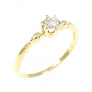 K18YG ダイヤモンド リング 0.15CT