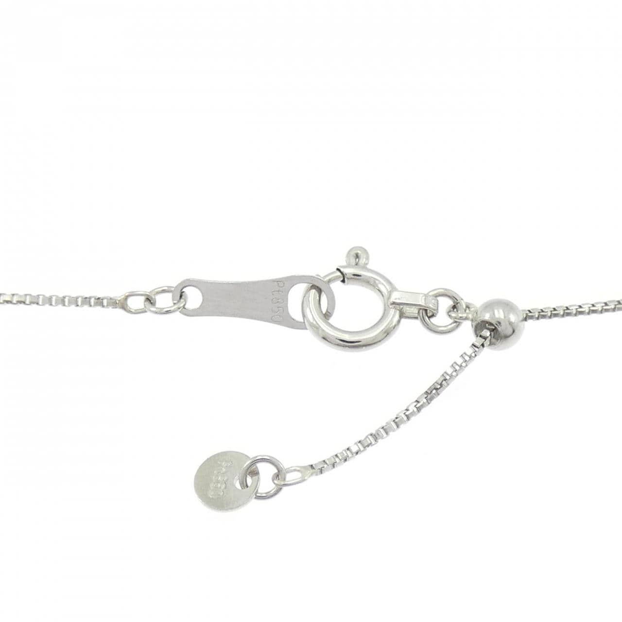 PT900/PT850 ダイヤモンド ネックレス 0.10CT
