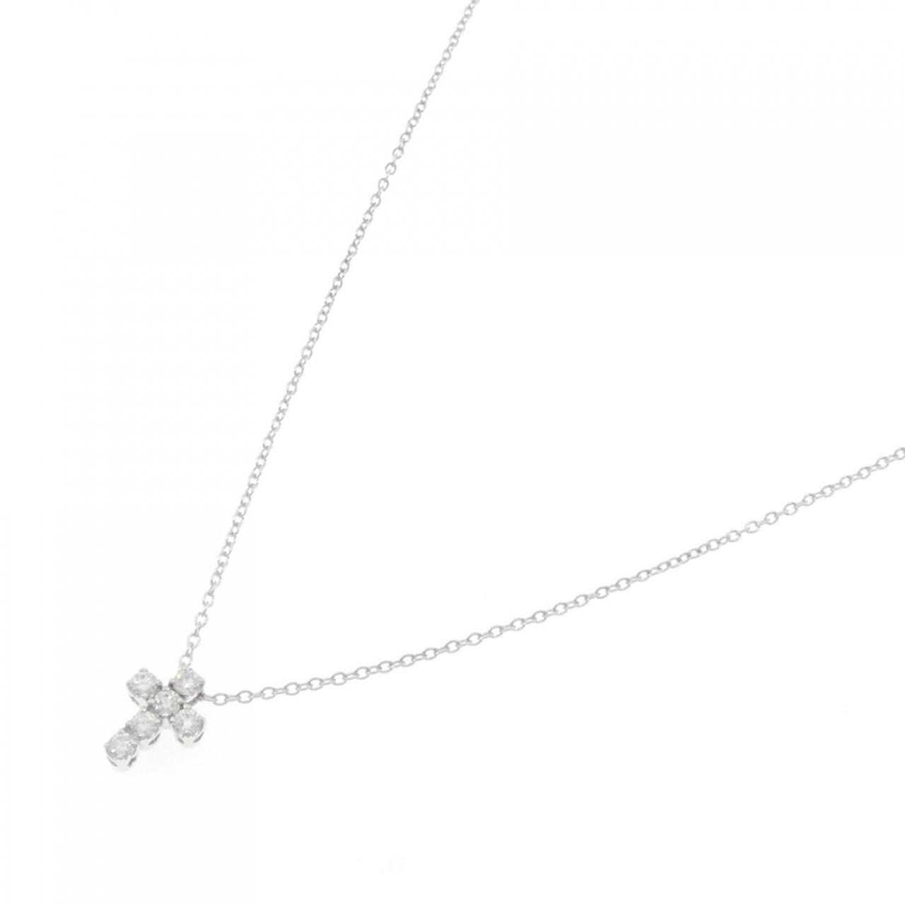 ポンテヴェキオ クロス ネックレス 0.23CT