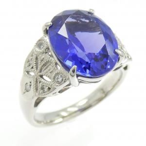 PT900 タンザナイト リング 5.10CT