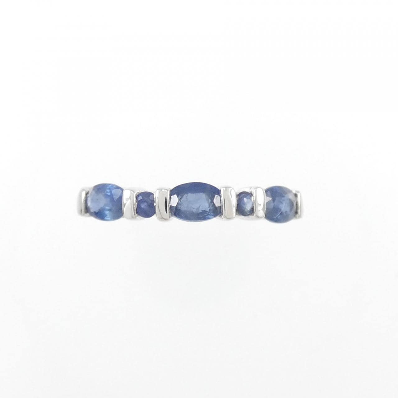 K14WG sapphire ring 1.0CT