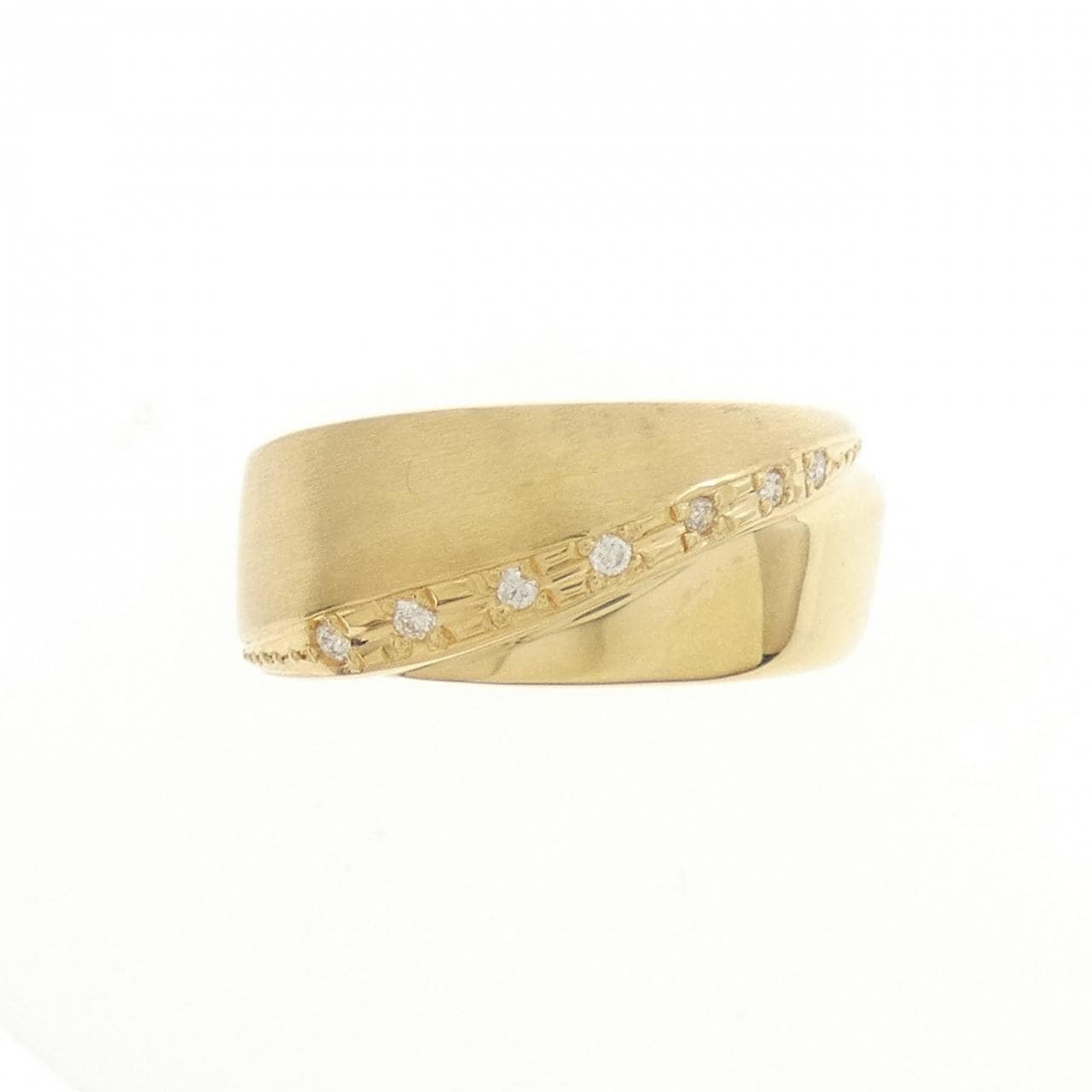 K18YG ダイヤモンド リング 0.04CT