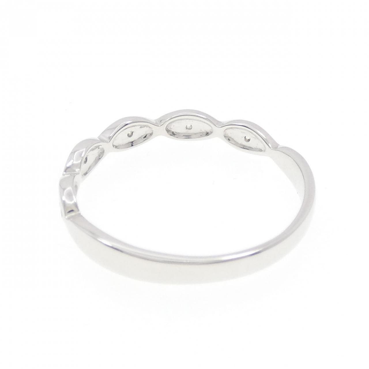 K14WG ダイヤモンド リング