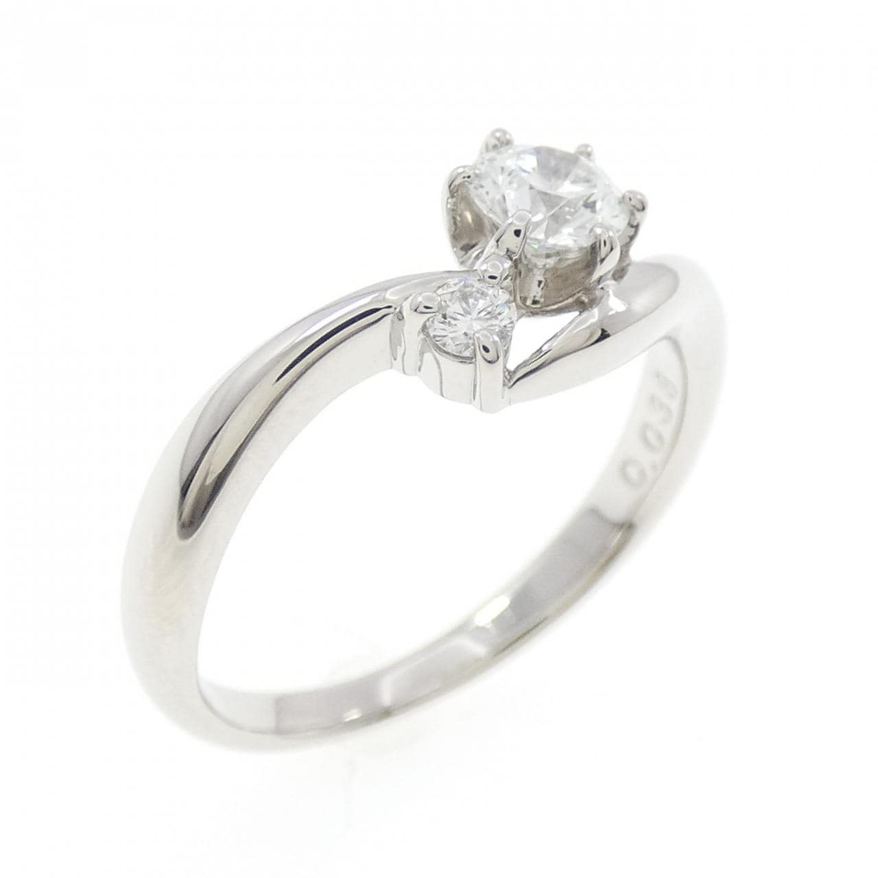 PT900 ダイヤモンド リング 0.272CT E VS2 VG