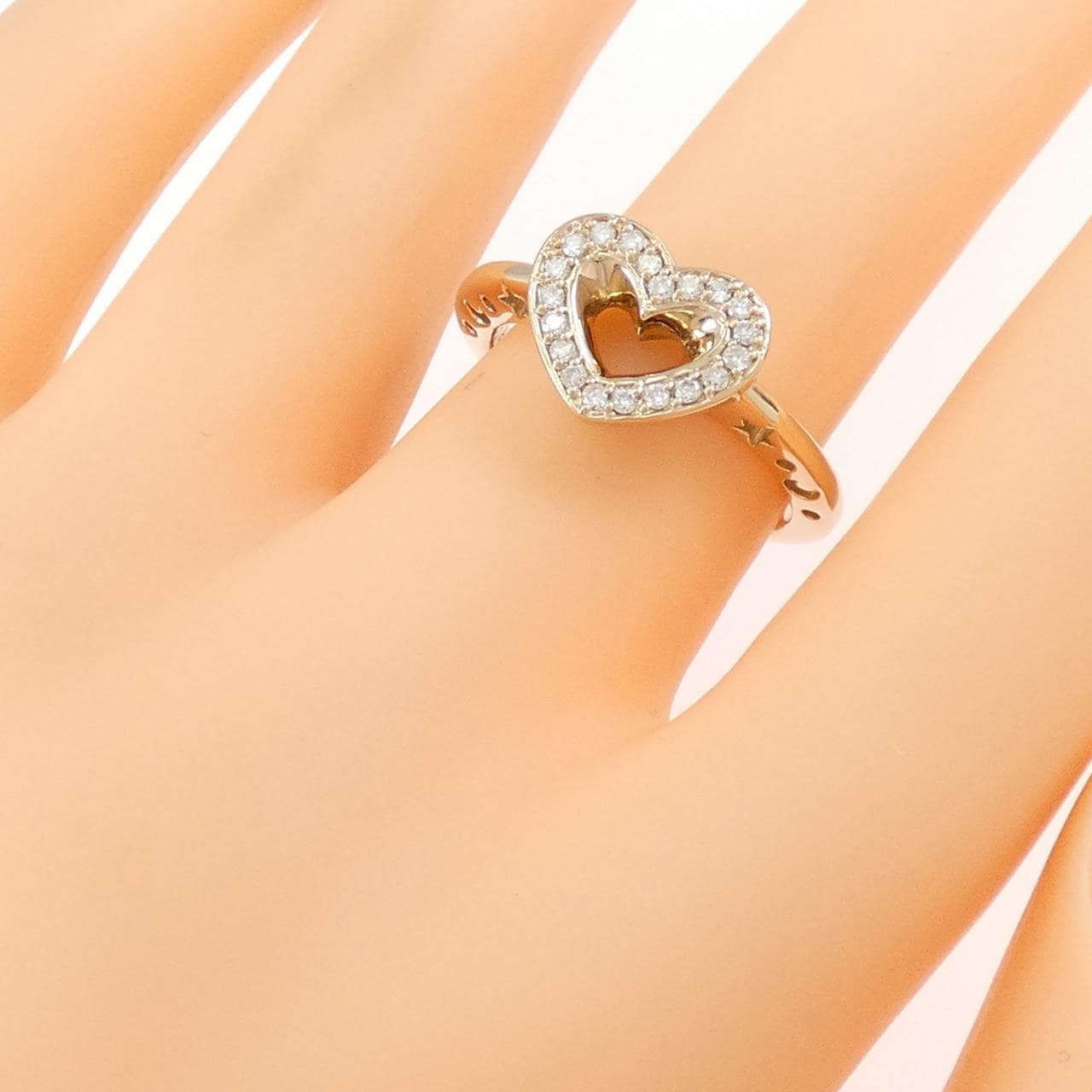 セイレーン　アズーロ リング 0.16CT