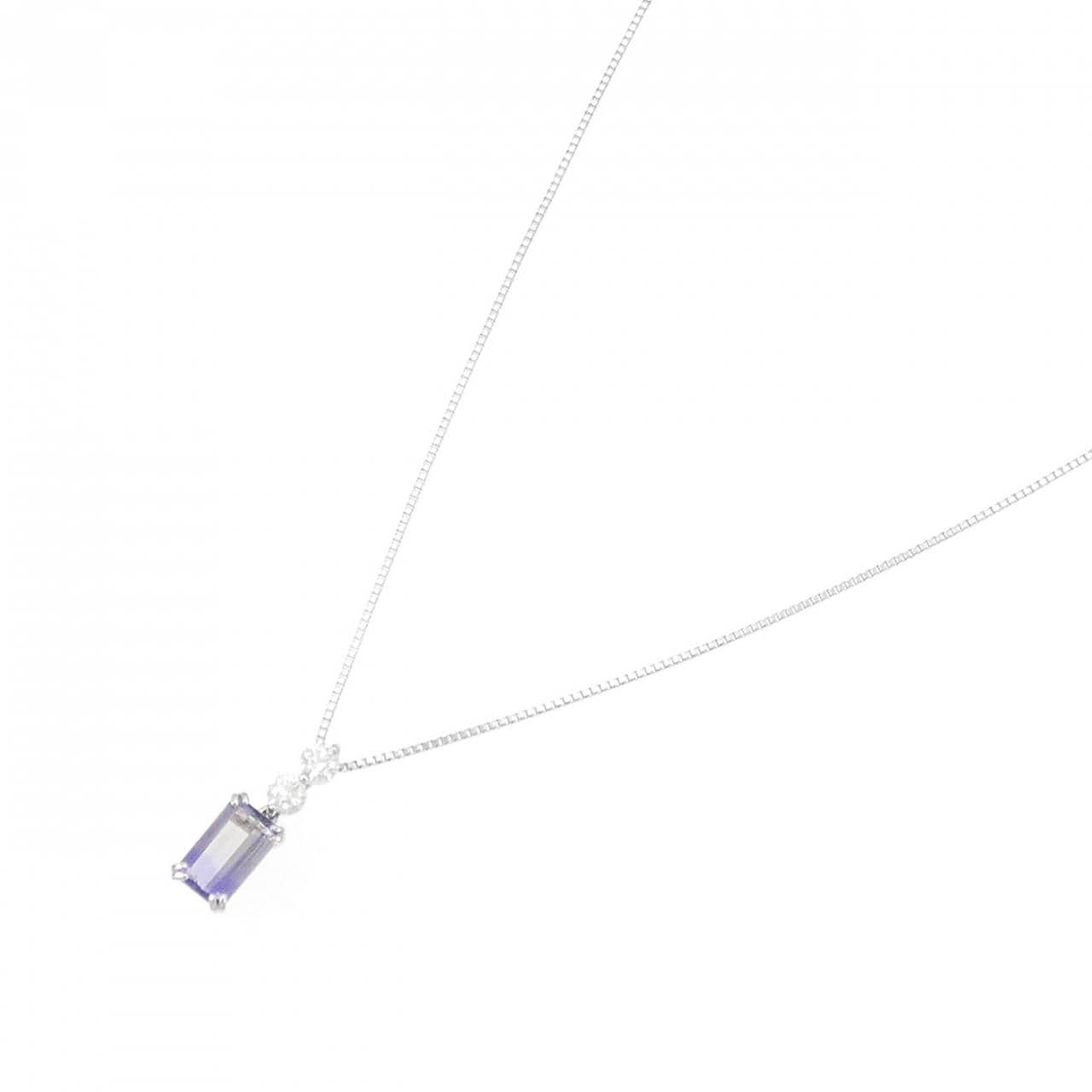 PT ゾイサイト ネックレス 0.86CT