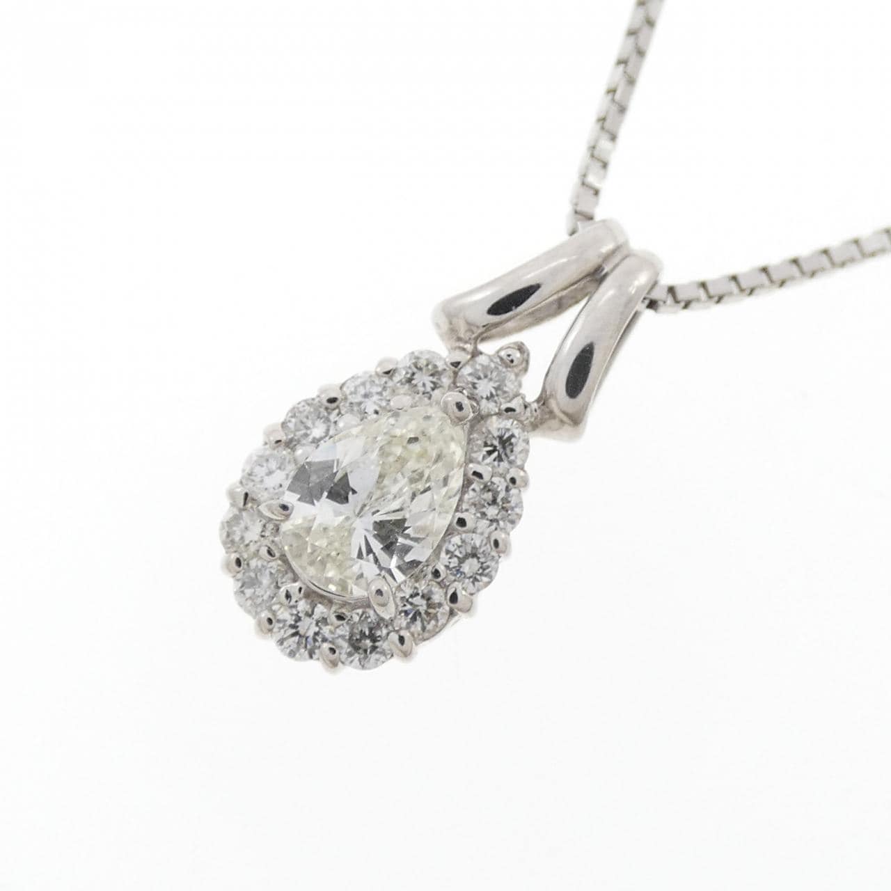 PT900/PT850 ダイヤモンド ネックレス 0.320CT